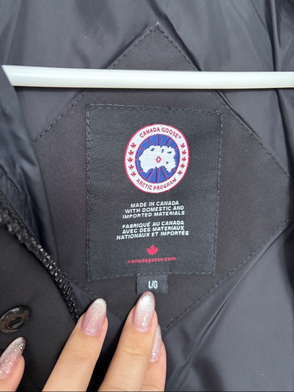 Canada Goose Black Shelburne Quilted Puffer Parka Coat with Hood - Picture 4 of 5